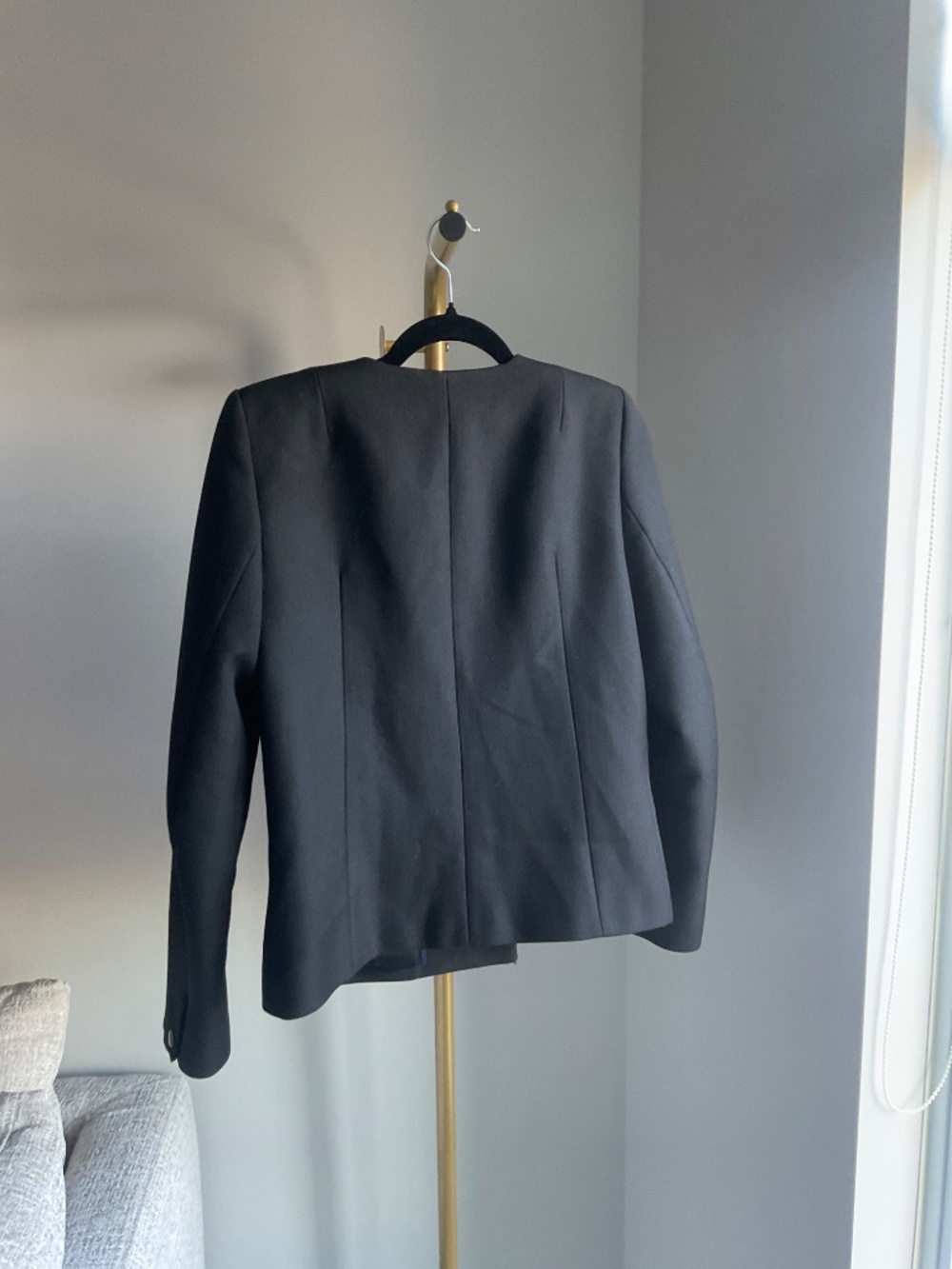 Sandro Wool Crop Jacket - Picture 3 of 8